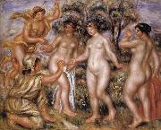 Pierre Renoir The judgment of Paris oil painting artist